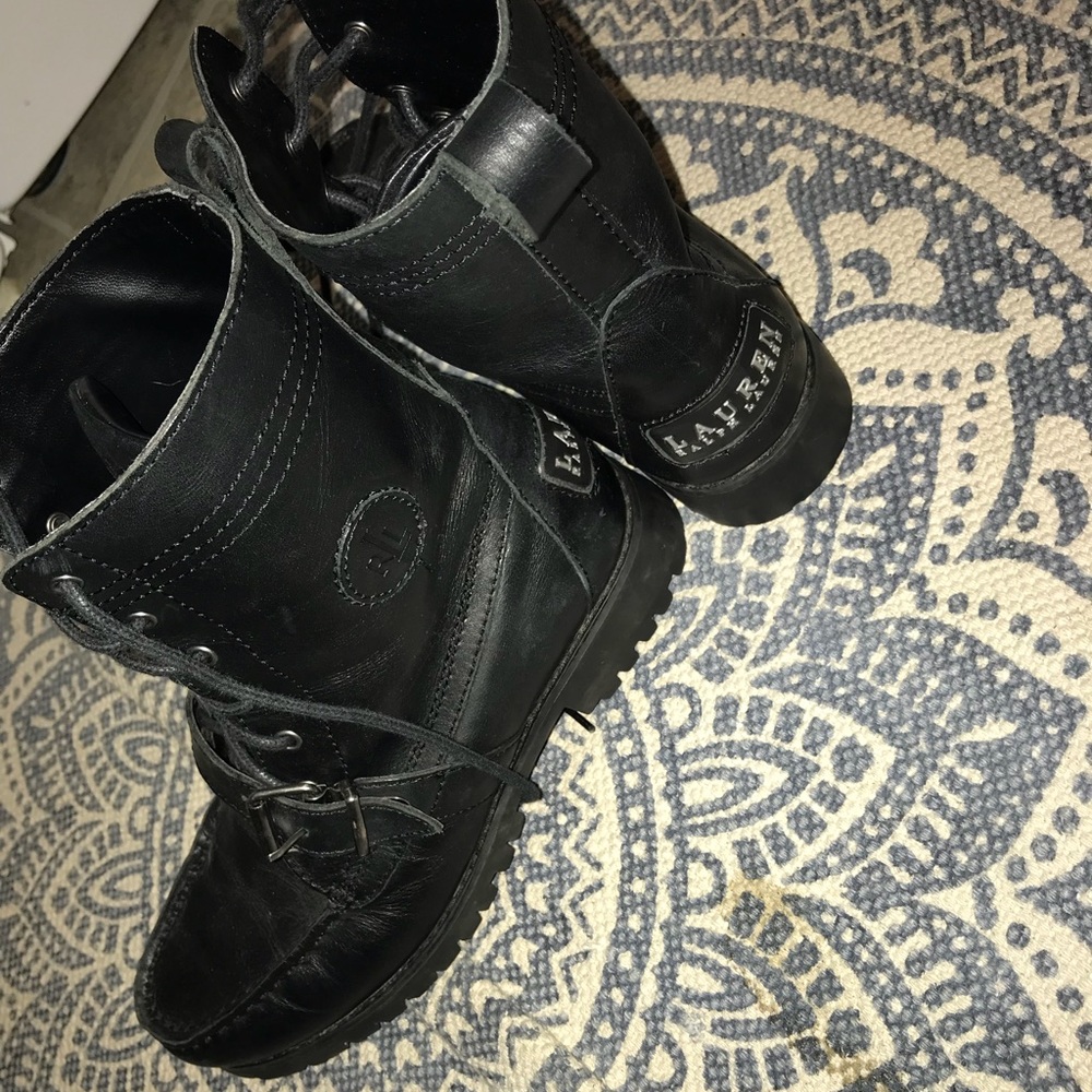 Ralph Lauren Combat Boots